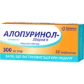 Аллопуринол-здоровье табл. 300 мг блистер №50