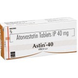Астин 40 мг таблетки, покрытые пленочной оболочкой блистер, №30