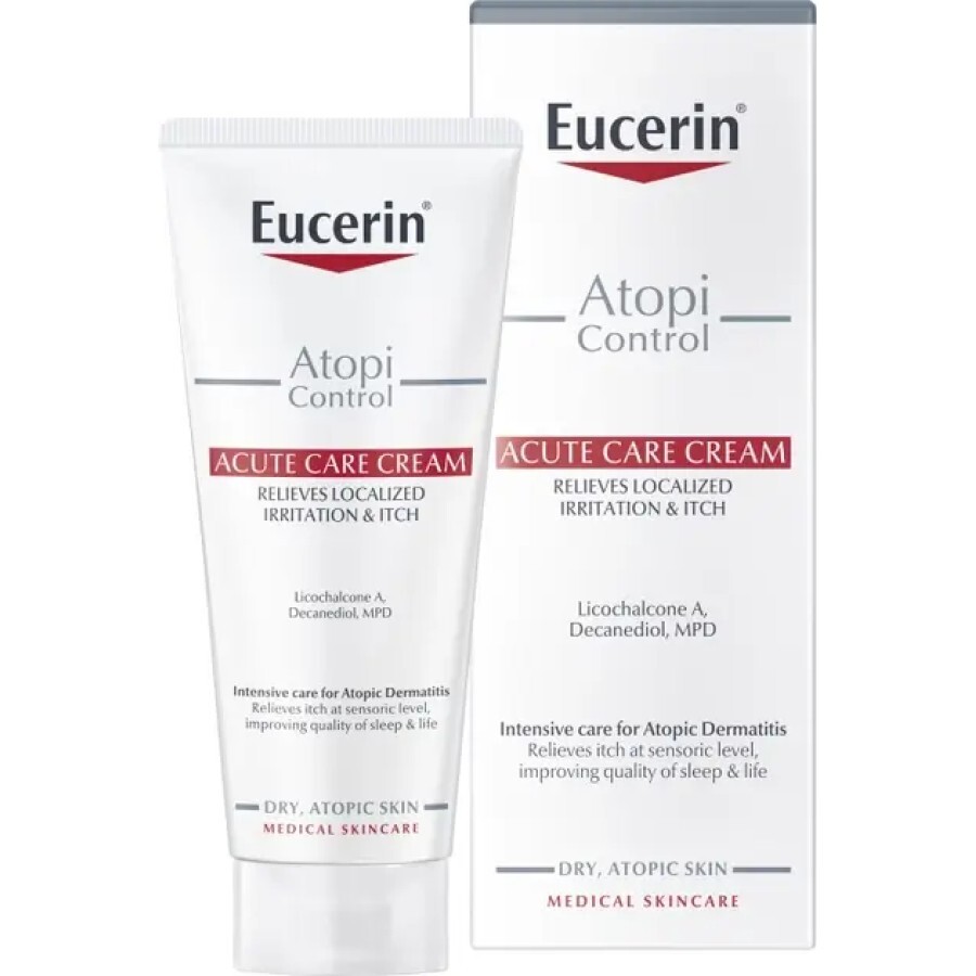 Крем для рук Eucerin AtopiControl заспокійливий для атопічної шкіри в період загострення, 100 мл: ціни та характеристики