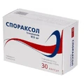 Спораксол капс. 100 мг стрип, в пачці №30