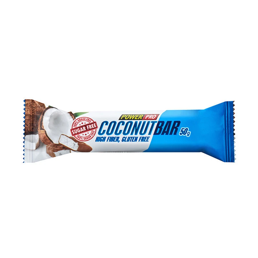 Батончик Power Pro Coconut Bar для спортивного харчування з кокосовою стружкою, 40 г: ціни та характеристики