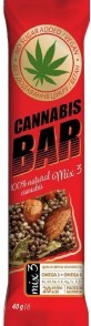 Батончик-мюсли Cannabis Bar с ореховым миксом + семена каннабиса, 40 г