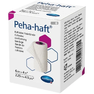 Бинт когезивний фіксуючий Peha-haft, 6 см х 4 м