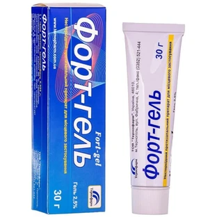 Форт-гель гель 2,5 % туба 30 г