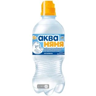 Вода питна Аква Няня Спортик негазована 330 мл