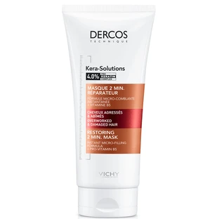 Маска для волосся Vichy Dercos Kera-Solutions відновлююча 2-хвилинна маска з комплексом Про-Кератин, 200 мл