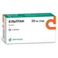 Ельптан 20 мг таблетки, №3