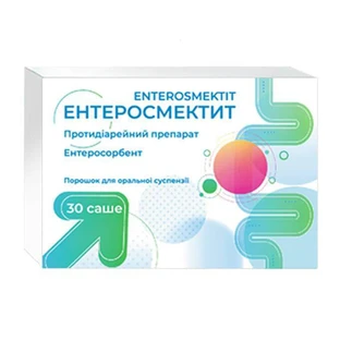 Ентеросмектит пор. д/орал. сусп. саше 3,76 мг №10