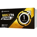 Максигра Драйв 20 мг, таблетки, покрытые пленочной оболочкой, №1