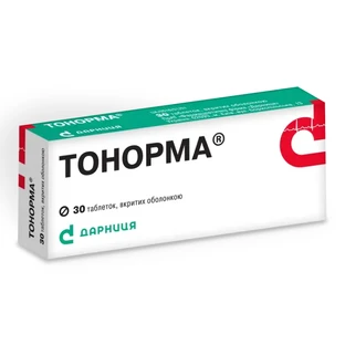 Тонорма табл. п/о контурн. ячейк. уп., пачка №30