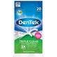 Зубная нить DenTek с зубочисткой (флосс-зубочистка) тройной очистки, №20