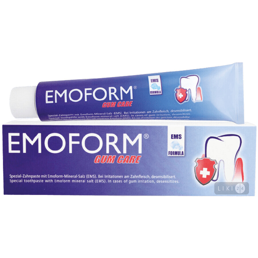 Зубна паста Dr. Wild Emoform Спеціальна, 85 мл: ціни та характеристики