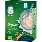 Детская каша Gerber Organic Пшенично-овсяная молочная с 6 месяцев, 240 г: цены и характеристики