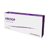 Квелор таблетки блистер №20