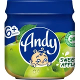 Пюре Andy Яблуко 80 г з 6 міс.