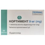 Кортимен 9 мг таблетки пролонгованої дії, №30: ціни та характеристики
