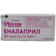 Еналаприл табл. 0,01 г блістер №50