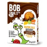 Мармелад натуральный Bob Snail (Улитка Боб) яблоко-манго-тыква-чиа 54 г, в бельгийском молоч. шоколаде