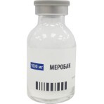 Меробак 1000 мг порошок для приготування розчину для ін'єкцій флакон, №10: ціни та характеристики