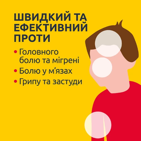 Нурофен 12+ таблетки в/о 200 мг №12, знеболювальна, жарознижуюча та протизапальна дія: ціни та характеристики