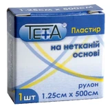 Пластир на нетканій основі у рулонах teta 1,25 х 500 см