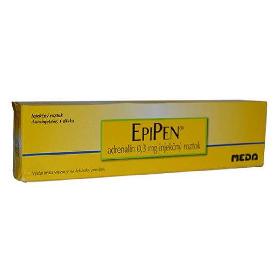 Эпипен раствор д/ин. 0,3 мг/0,3 мл (доза) предв. заполн. ручка 2 мл