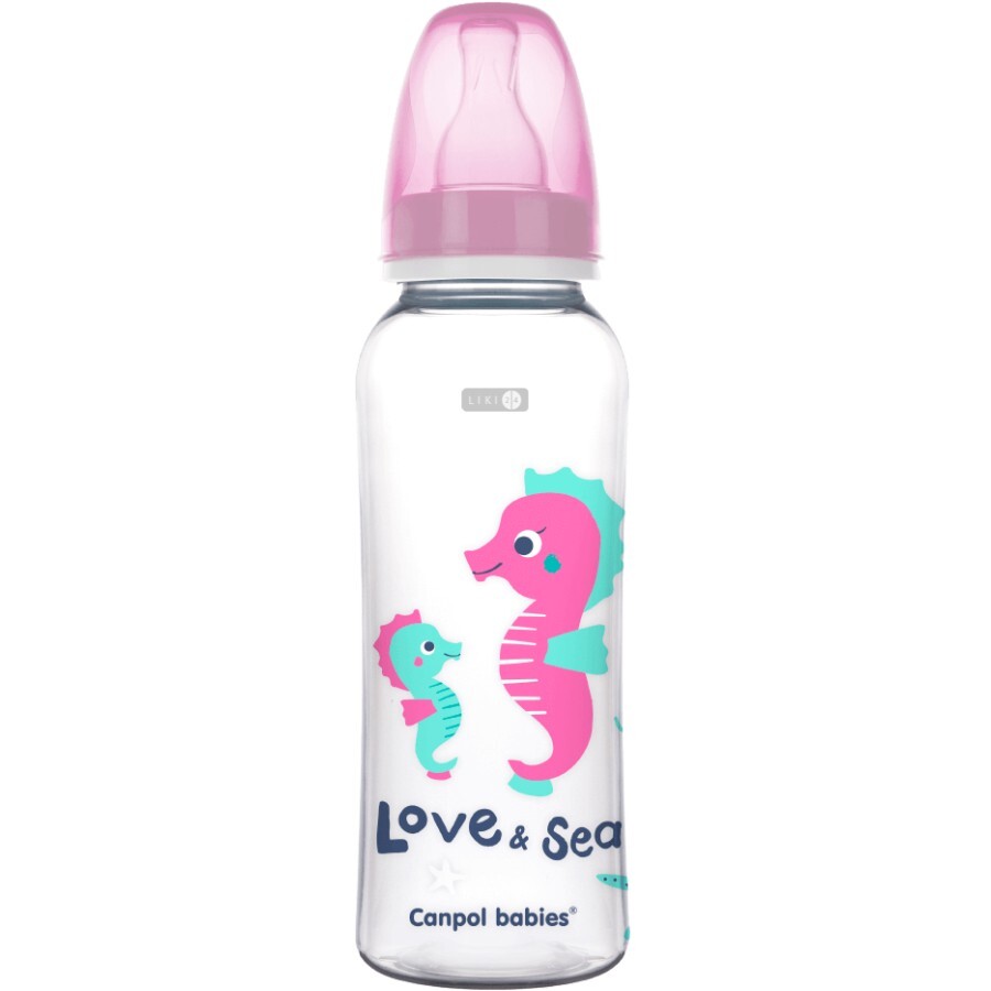 Пляшка Canpol Babies PP Love&Sea 250 мл 59/400: ціни та характеристики