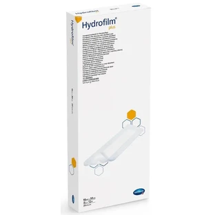 Пов'язка Hydrofilm Plus плівкова прозора з абсорбуючею подушечкою,10 см х 30 см