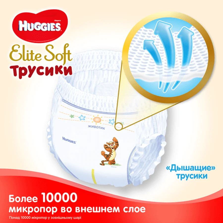 Трусики-підгузки Huggies Elite Soft Pants 5 38 шт: ціни та характеристики