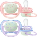 Пустышка Philips Avent Ultra Air 0-6 мес 2 шт SCF376/12