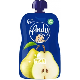 Пюре Andy Груша 90 г, з 6 міс.