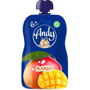 Пюре Andy Манго з 6 місяців 90 г