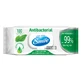 Влажные салфетки Smile Antibacterial с соком подорожника с клапаном 100 шт