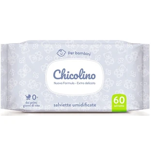 Вологі серветки Chicolino для дітей з перших днів життя, №60