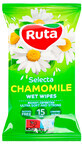 Салфетки влажные Ruta Selecta Chamomile, 15 шт.