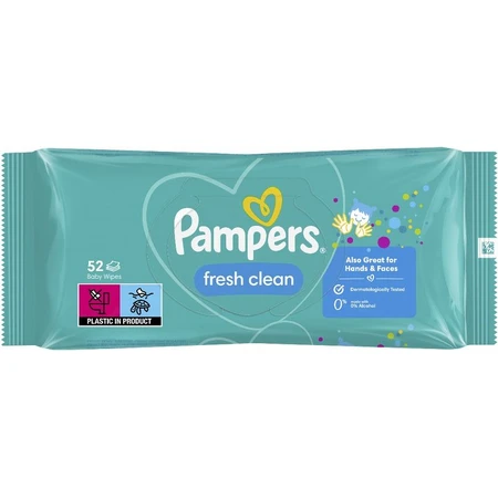 Влажные салфетки Pampers Fresh Clean Детские 52 шт: цены и характеристики