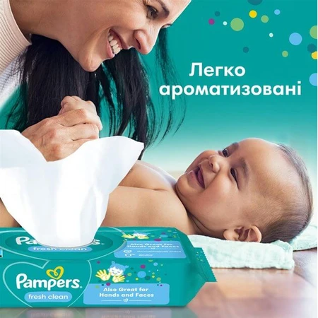 Влажные салфетки Pampers Fresh Clean Детские 52 шт: цены и характеристики