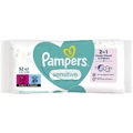 Вологі серветки Pampers Sensitive Дитячі 52 шт