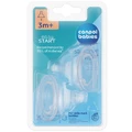 Соска силіконова 21/734, EasyStart 3-х позиційна, до бутил. з широким отвором №2