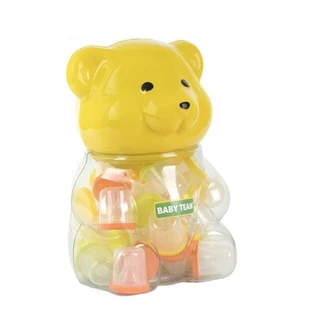 Соска силиконовая Baby Team 2030, в контейнере с крышкой, №35