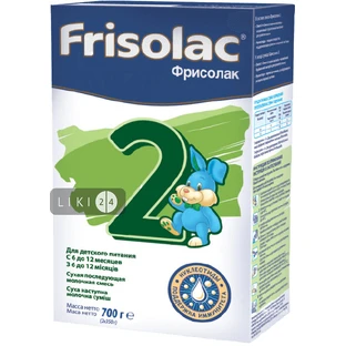 Суміш суха молочна Friso Фрісолак 2 з 6 до 12 місяців 700 г