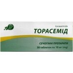 Торасемид табл. 10 мг блистер №30: цены и характеристики