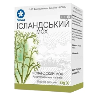 Фиточай Исландский мох, 25 г