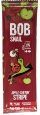 Цукерки дитячі натуральні Bob Snail Равлик Боб страйпси яблучно-вишневі, 14 г