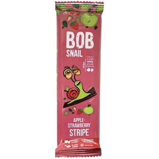 Конфеты Bob Snail Улитка Боб страйпсы яблоко-клубника, 14 г