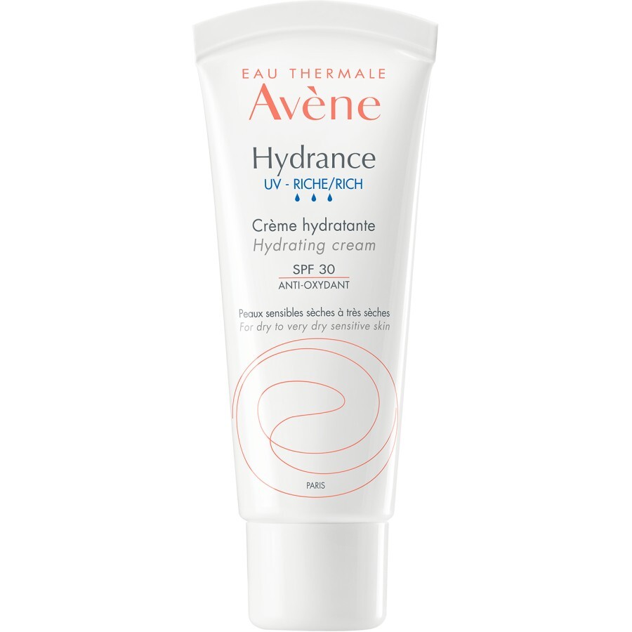 Крем для обличчя Avene Hydrance UV Rich SPF30 насичений, 40 мл: ціни та характеристики