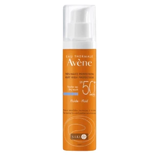 Сонцезахисний флюїд Avene SPF50+ для нормальної, комбінованої шкіри 50 мл