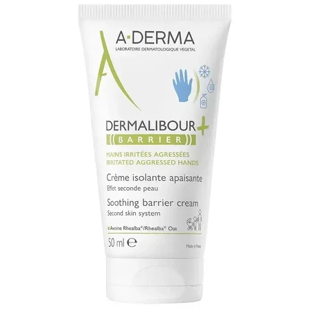 Захисний крем для тіла A-Derma Dermalibour+Бар'єр ізолювальний крем 50 мл: ціни та характеристики