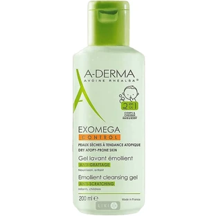 Гель для душу 2в1 A-Derma Екзомега Контрол очищуючий, 200 мл