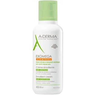 Крем-емолент A-Derma Exomega Control  для пом`якшення атопічної шкіри, 400 мл 
